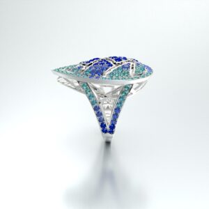 BAGUE OISEAU Coté